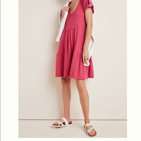 Anthropologie Saturday Sunday Kathie Flounced Mini Dress M - Picture 6 of 6